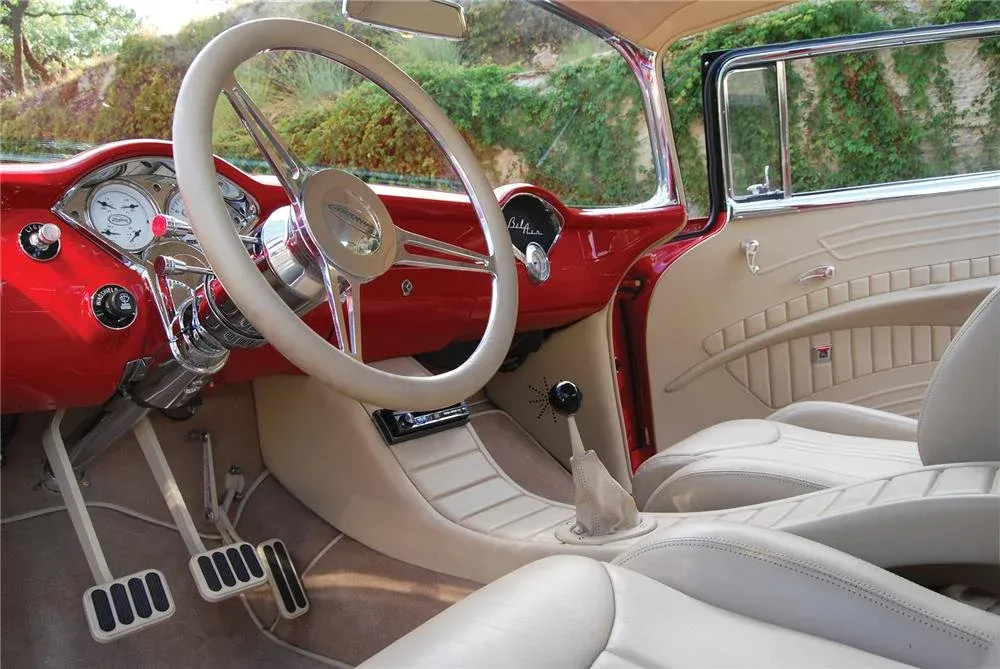 1956 Chevrolet Bel Air, photo 4, restored by Kreations Auto Body