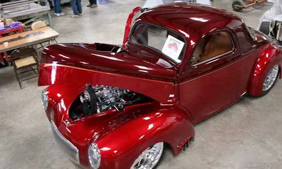 1941 Willys Coupe, photo 3, restored by Kreations Auto Body