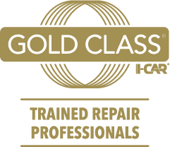 Gold Class I-CAR trained repair professionals logo